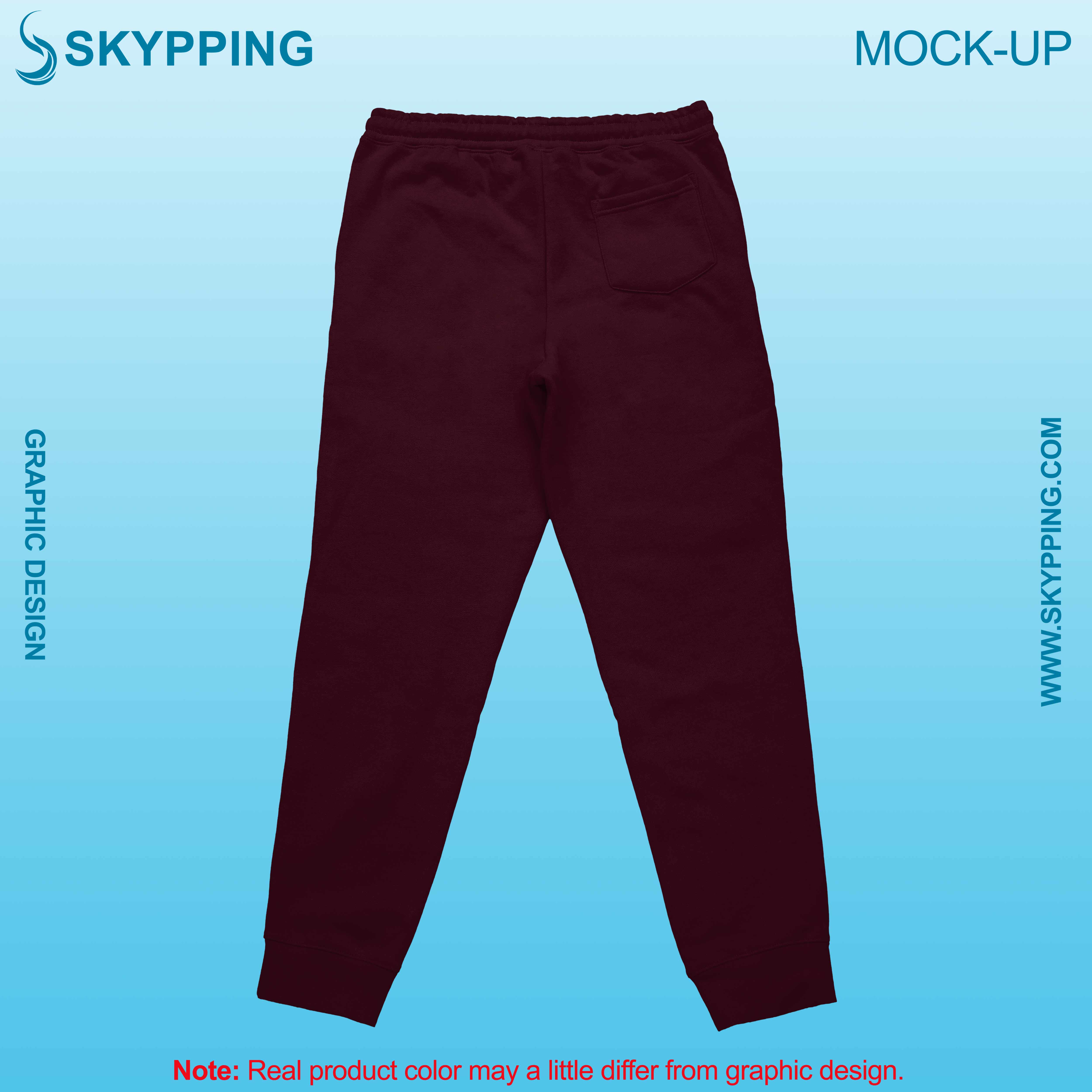 Sweatpant with Crossed Pocket and Ribbed Bottom